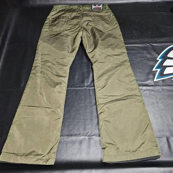 Bogner Womens Dark Olive‎ Green Ski Pants 8 Long - Picture 2 of 7